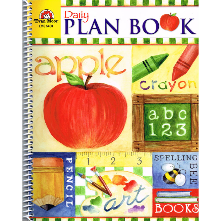 EvanMoor Teacher Plan Record Book Wayfair Canada